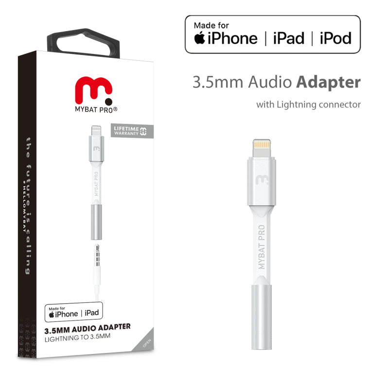 ACC MyBat Pro Lightning Connector to 3.5mm Audio Adapter