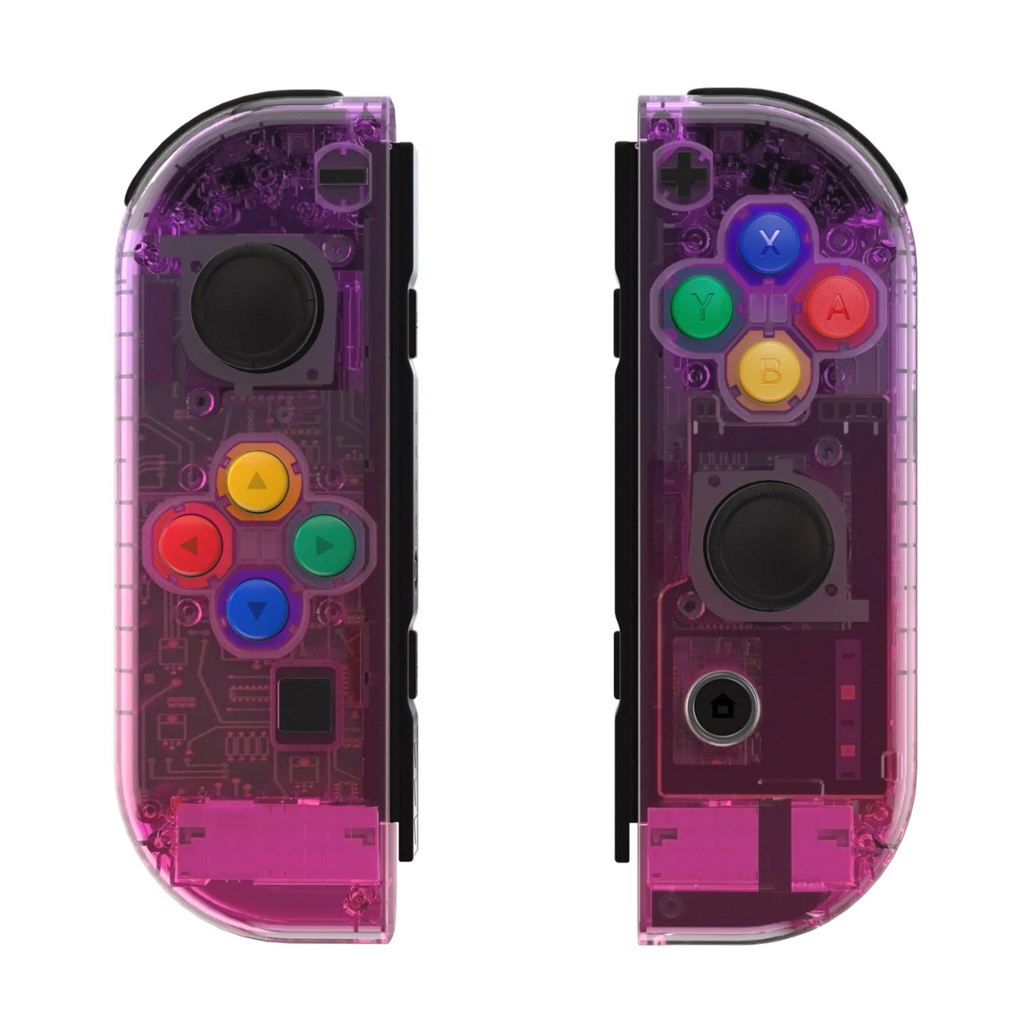 Custom Nintendo Switch Joy-Con Shells - Clear and Translucent (Shell Only)