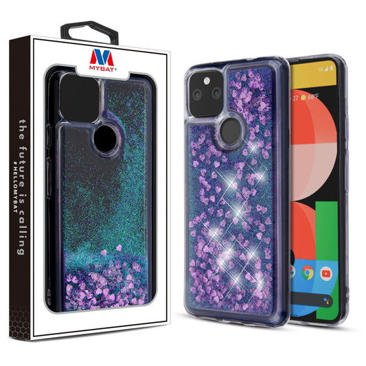 ACC MyBat Quicksand Glitter Hybrid Protector Cover for Google Pixel 5a