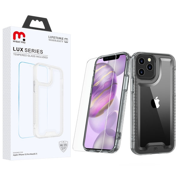 ACC MyBat Pro Lux Series Case for Apple iPhone 12 Pro Max - Includes Screen Protector